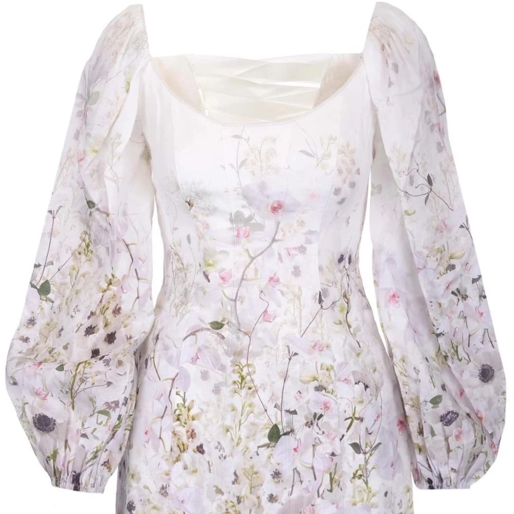 zimmermann dancer tie neck mini